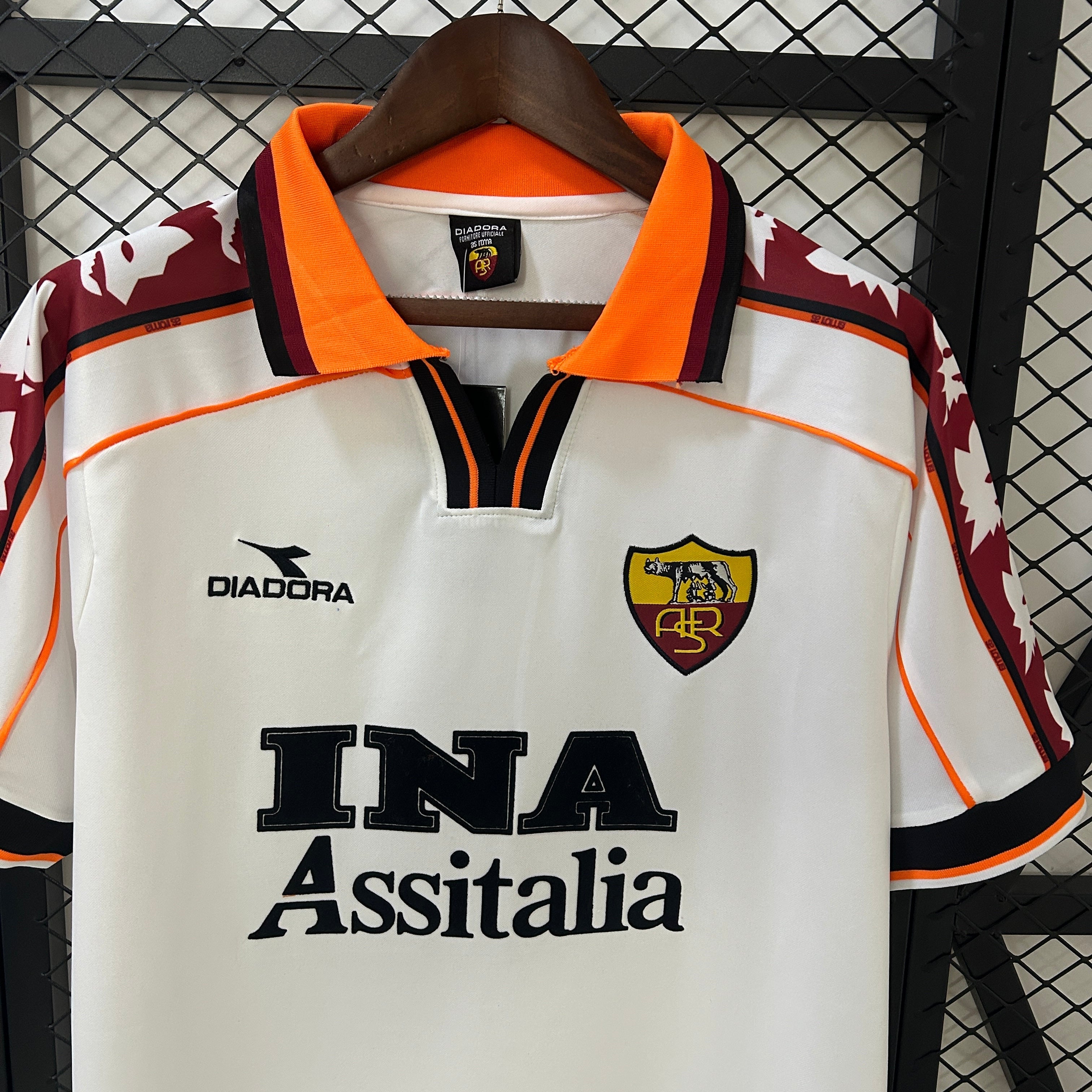 As Roma 1998 - 1999 Auswärtstrikot