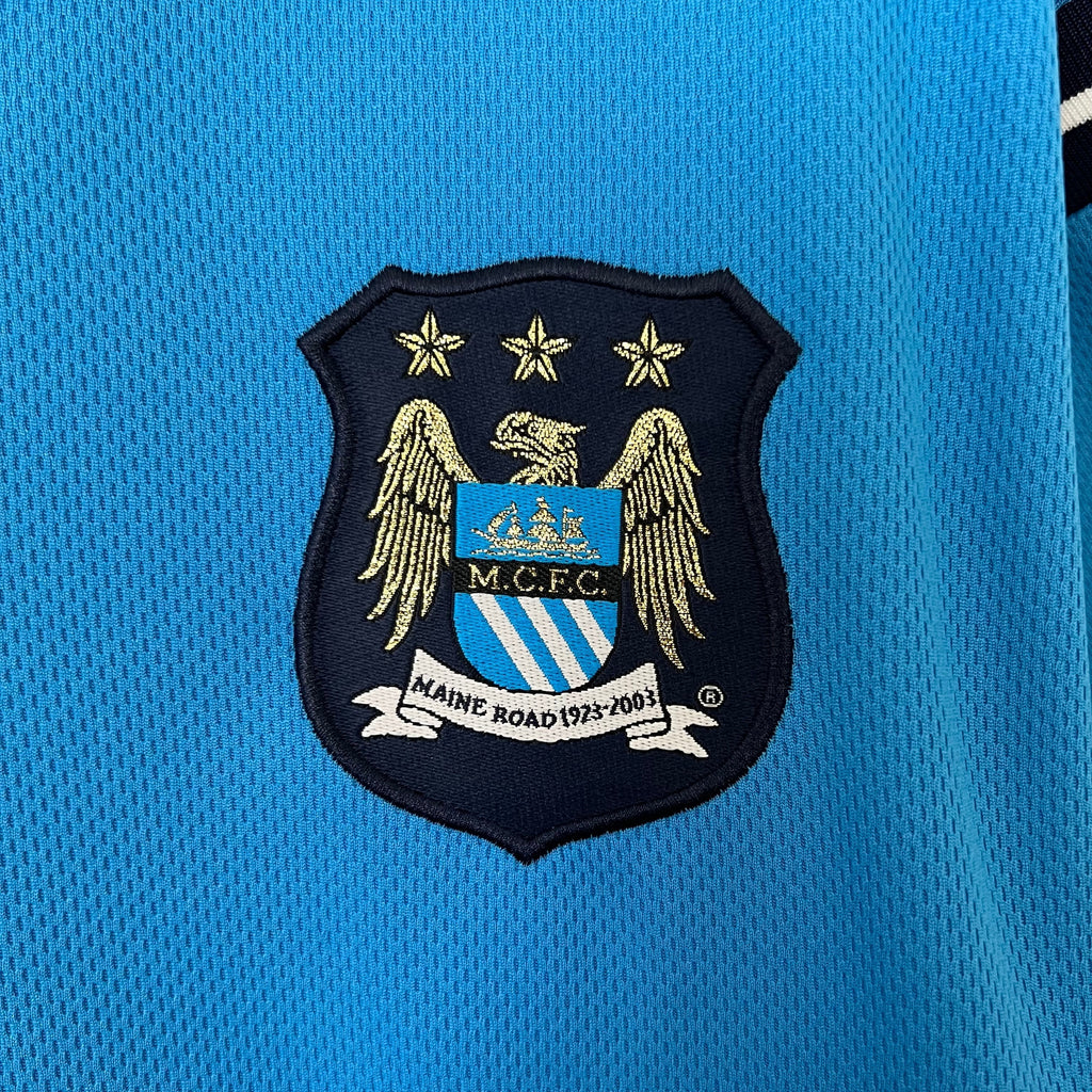 Manchester City 2001 - 2002 Heimtrikot