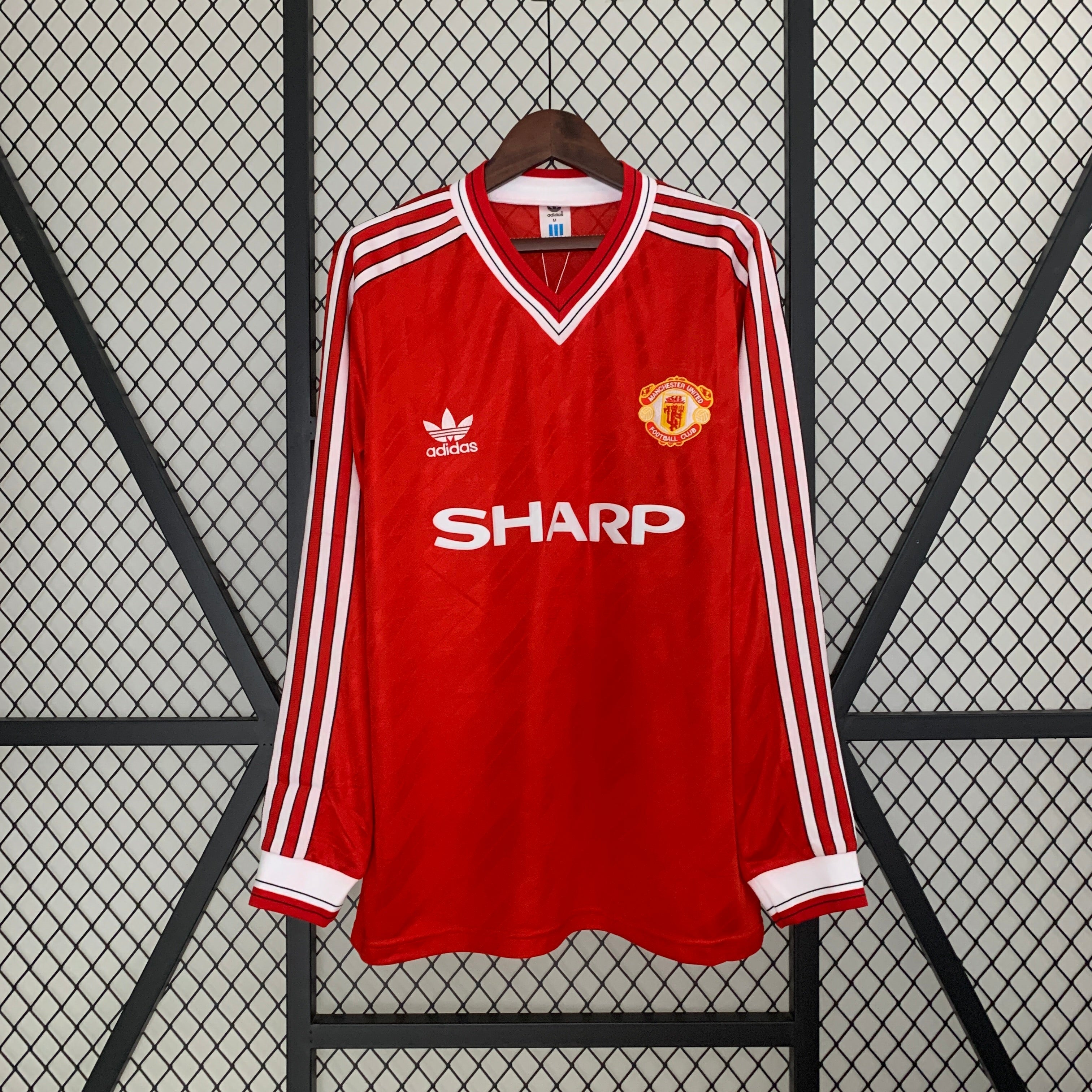 Manchester United 1982 - 1984 Heimtrikot Langarmiges