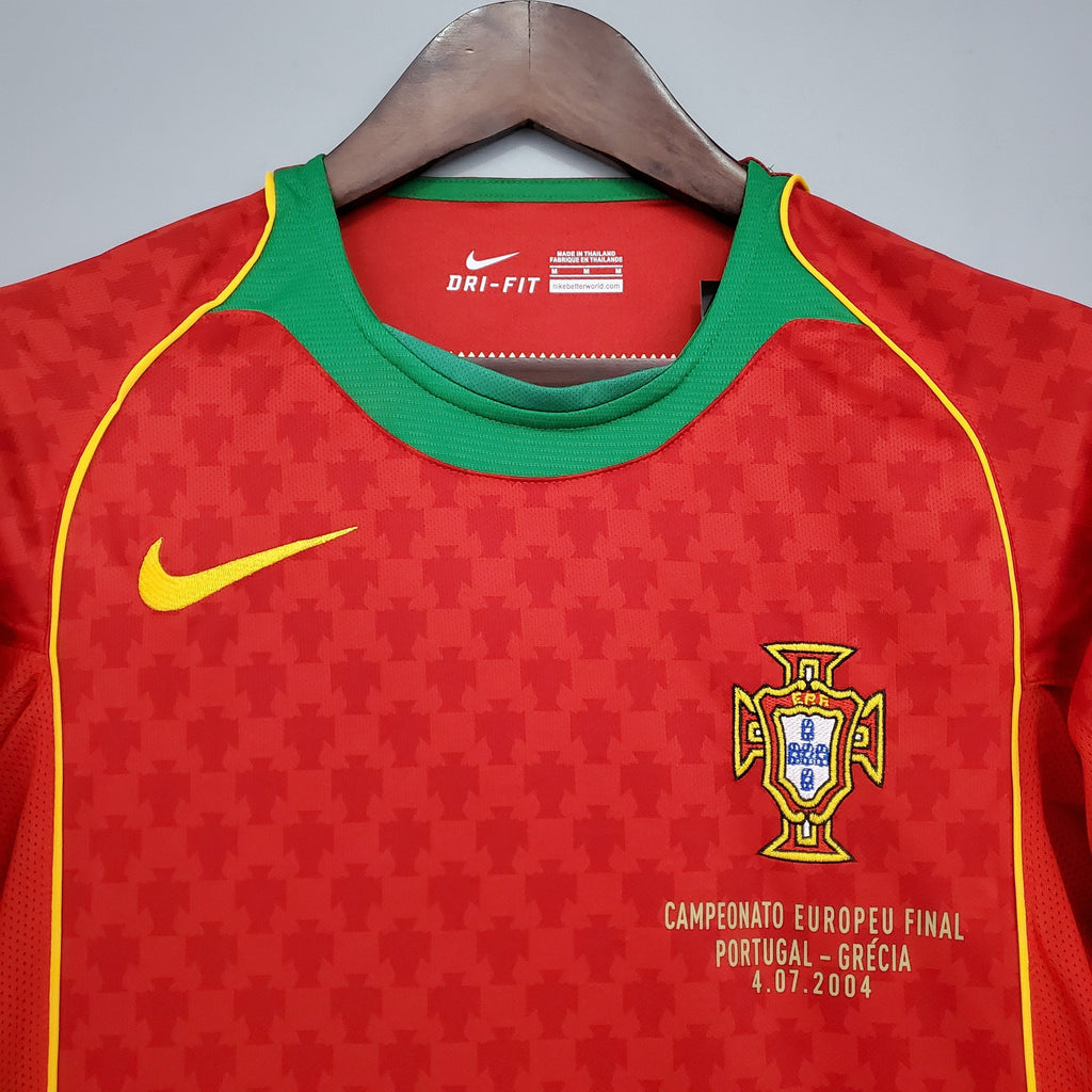 Portugal 2004 Heimtrikot FINALE