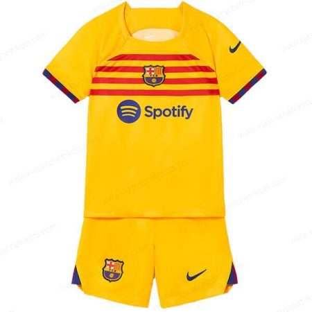 Barcelona Fourth Fußballtrikot Kinder Set 22/23