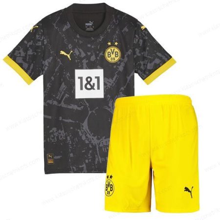 BoRussland Dortmund Auswärtstrikot Fußballtrikot Kinder Set 23/24