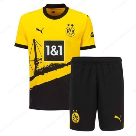 BoRussland Dortmund Heimtrikot Fußballtrikot Kinder Set 23/24