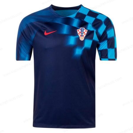 Kroatien Auswärtstrikot Fußballtrikots 2022