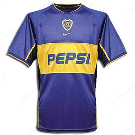Retro Boca Juniors Heimtrikot Fußballtrikots 02/03