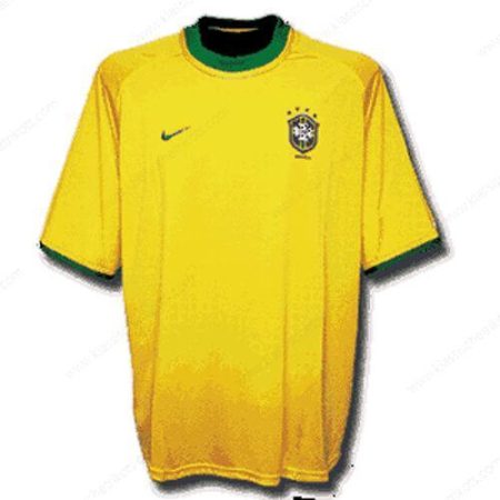 Retro Brasilien Heimtrikot Fußballtrikots 2000