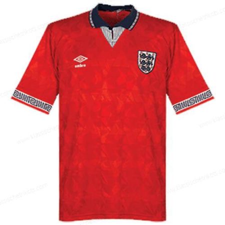 Retro England Auswärtstrikot Fußballtrikots 1990